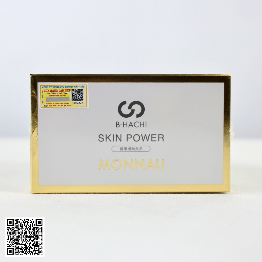 Viên Uống Monnali B Hachi Skin Power Thanh Lọc Máu Hộp 30 Gói Từ Nhật Bản	
