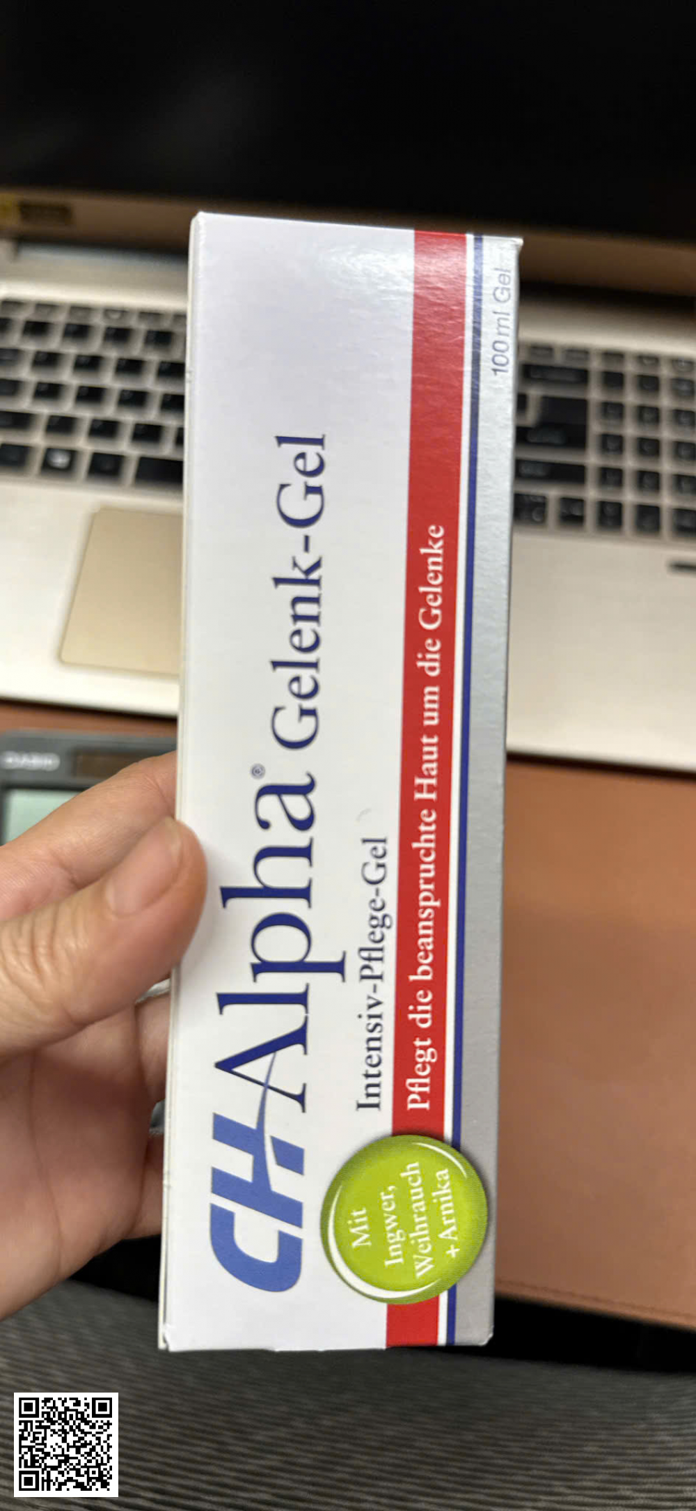 CH-Alpha Gelenk Gel  Xương Khớp Tuýp 100ml Từ Đức	
