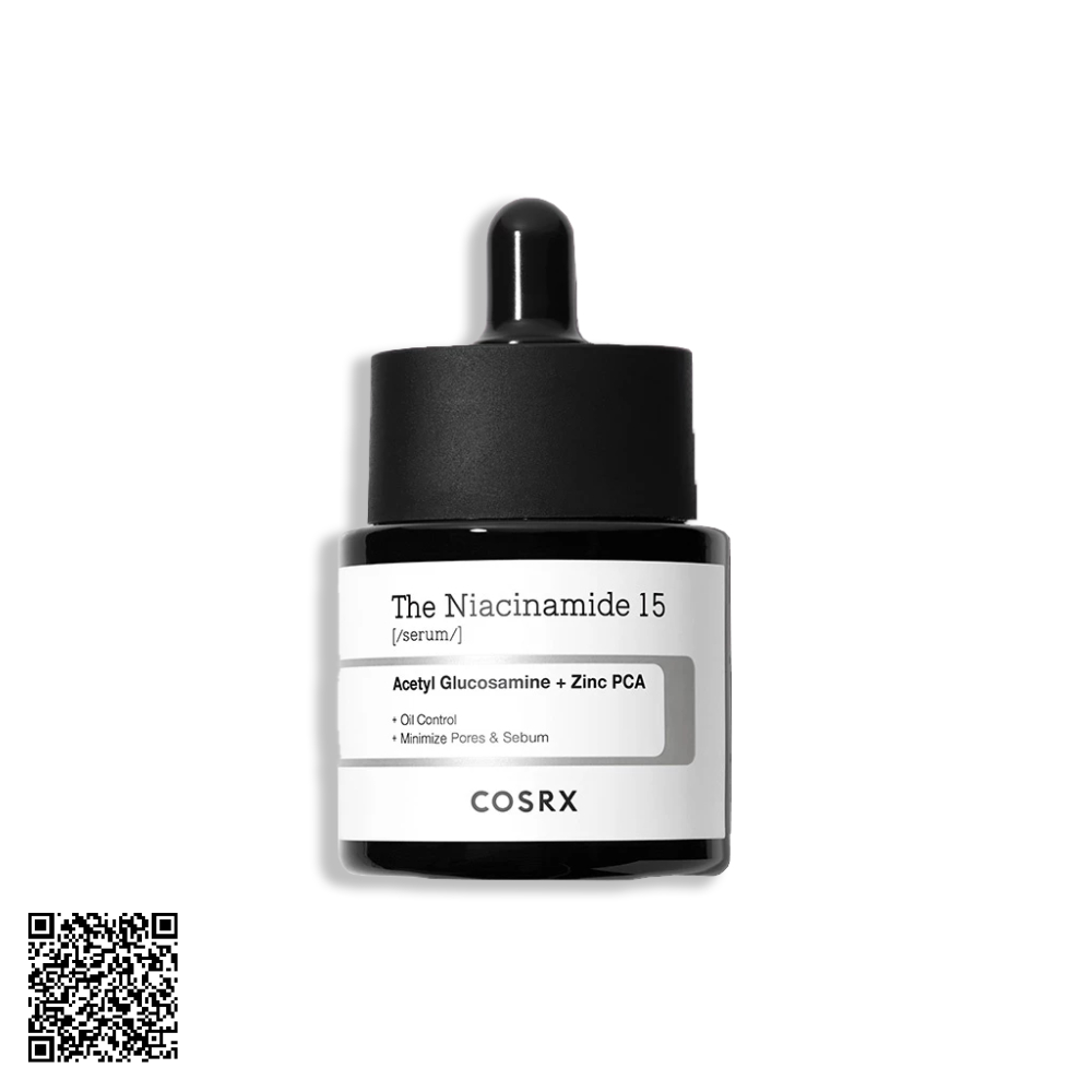 Tinh Chất COSRX The Niacinamide 15 Serum Chăm Sóc Da Mụn Toàn Diện 20ml Từ Hàn Quốc