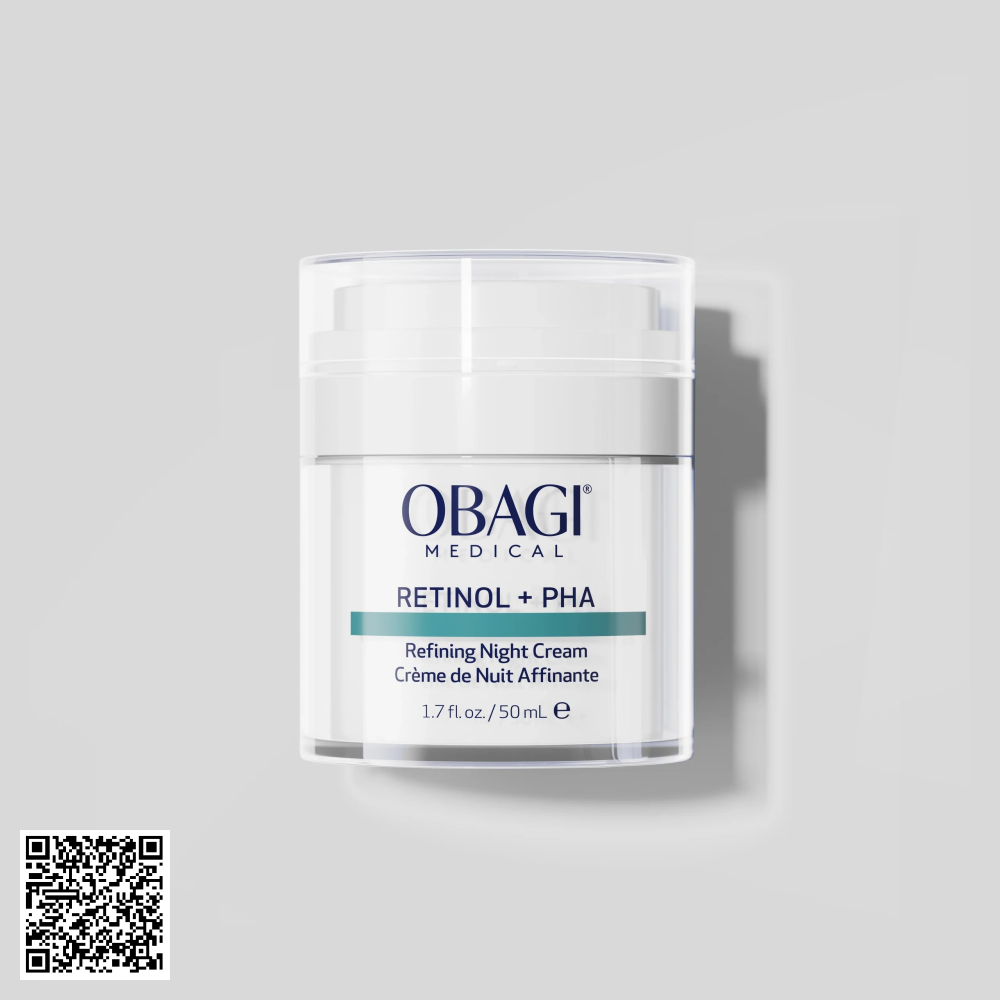 Kem Dưỡng Obagi Medical Retinol + PHA Tái Tạo Và Trẻ Hóa Da Ban Đêm 15ml Từ Hoa Kỳ