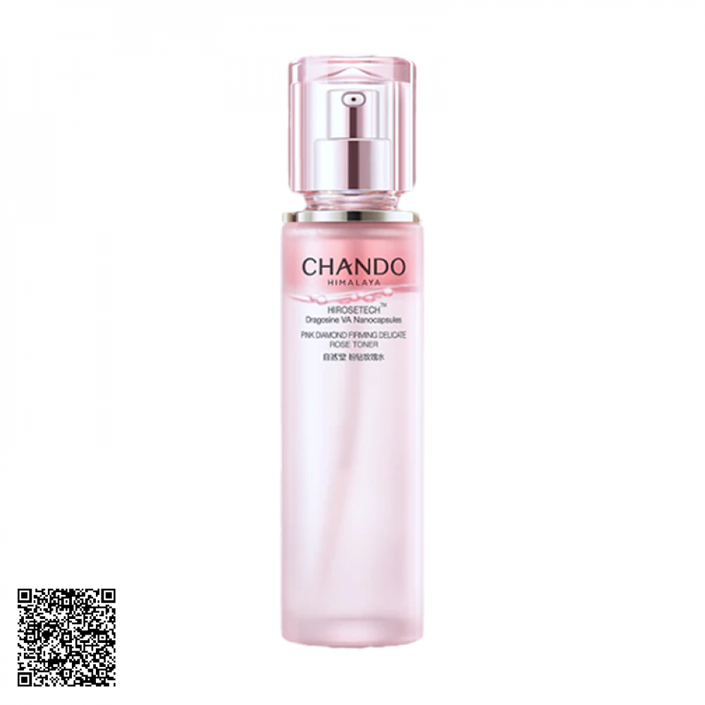 Toner CHANDO Himalaya Pink Diamond Toner Giúp Phục Hồi Lão Hóa Do Trọng Lực Chứa Tinh Chất Tế Bào Hoa Hồng 110ml Từ Trung Quốc