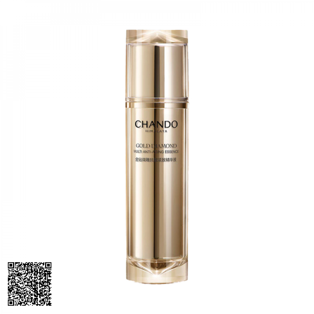 Tinh Chất CHANDO Himalaya Gold Diamond Multi Essence Cô Đặc Kim Cương Vàng Định Hình Đường Nét Săn Chắc Da Mặt 50ml Từ Trung Quốc