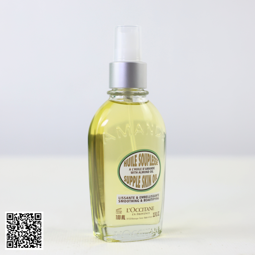 Dầu Dưỡng Thể Hạnh Nhân LOccitane Almond Supple Skin Oil 100ml Từ Pháp