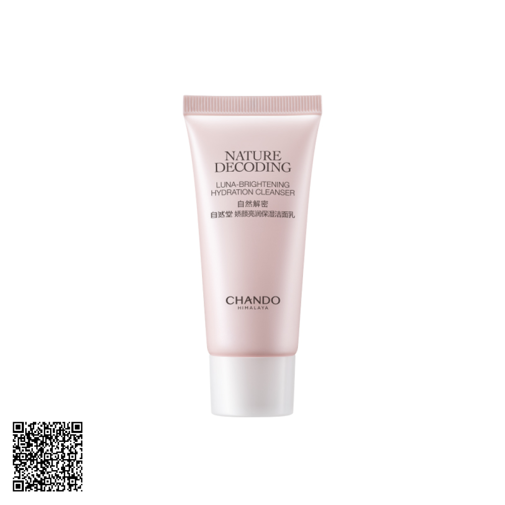 Sữa Rửa Mặt CHANDO Himalaya Luna-Brightening Hydration Cleanser Dưỡng Trắng & Cấp Nước 100g Từ Trung Quốc
