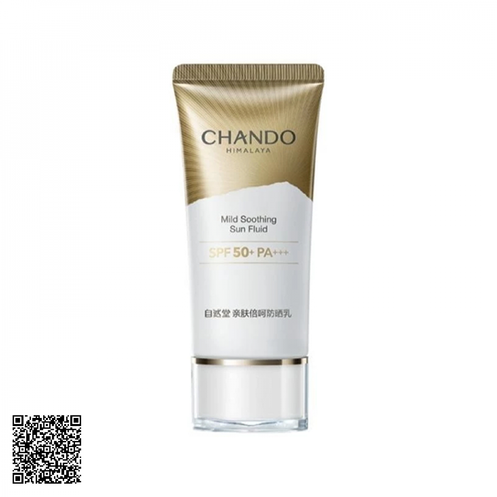Sữa Chống Nắng CHANDO Himalaya Mild Soothing Sun Fluid SPF50+ PA+++ Dưỡng Ẩm Và Làm Dịu Da 50ml Từ Trung Quốc