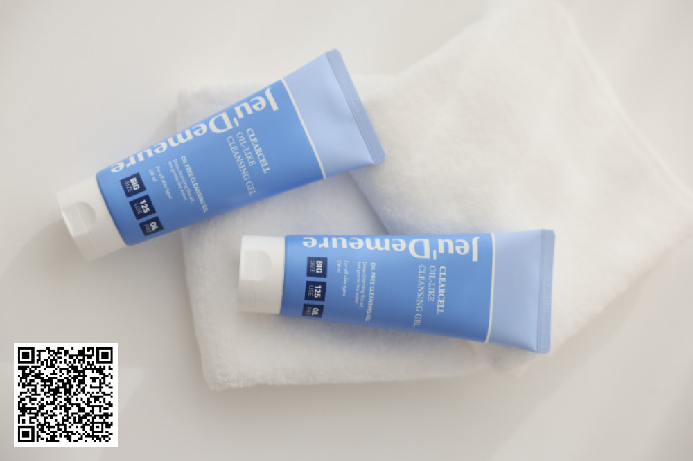 Gel Rửa Mặt JeuDemeure Clearcell Oil-like Cleansing Gel 2in1 Từ Hàn Quốc 250ml