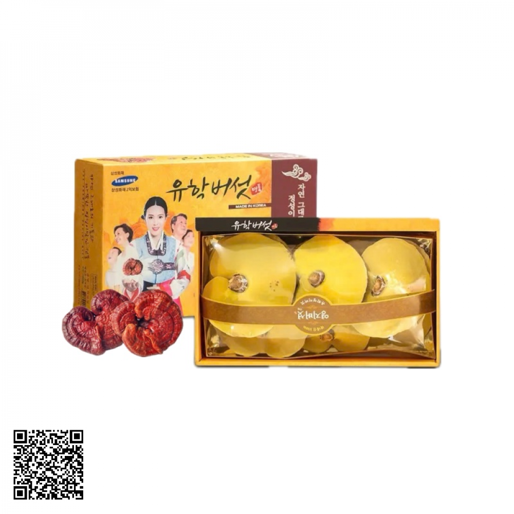 Nấm Linh Chi Đỏ Samsung Cô Gái Geumsan Hàn Quốc Hộp 1kg