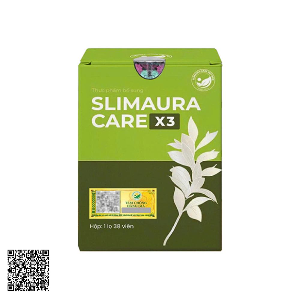 Viên Uống Slimming Care SlimAura Care X3 Giảm Cân, Giữ Dáng Thon Gọn, Tự Tin Tỏa Sáng Từ Việt Nam Lọ 38 Viên