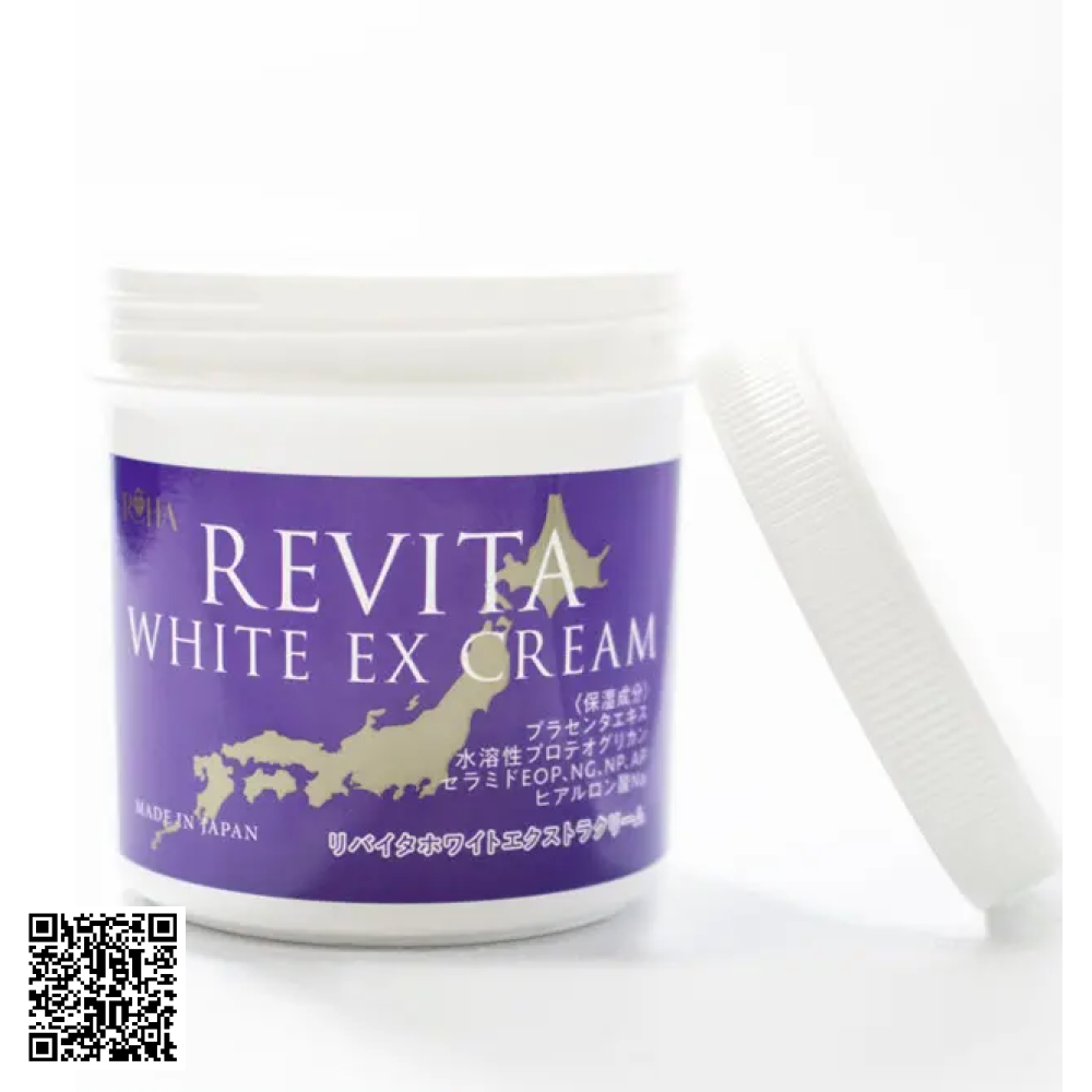 Kem Dưỡng Trắng Da ROHA Revita White Ex Cream Từ Nhật Bản 500g