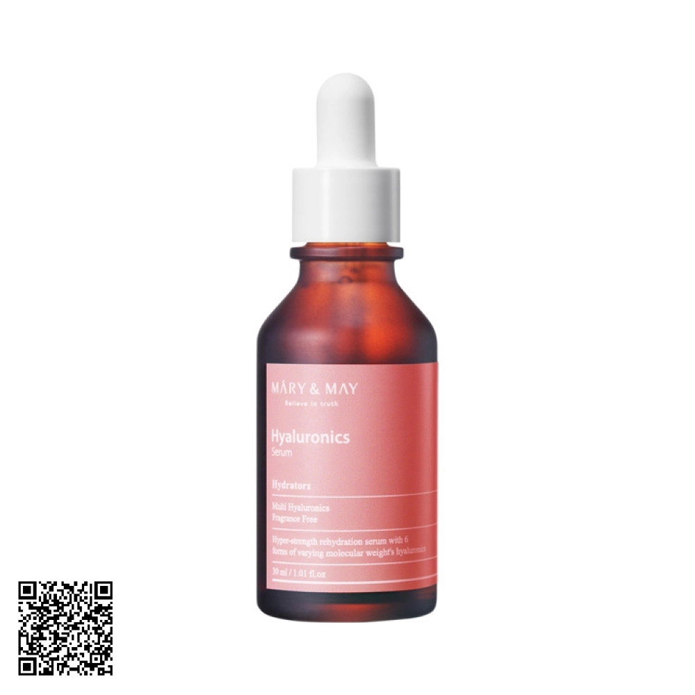 Tinh Chất Dưỡng Ẩm Mary&May Hyaluronics Serum 30ml Hàn Quốc 