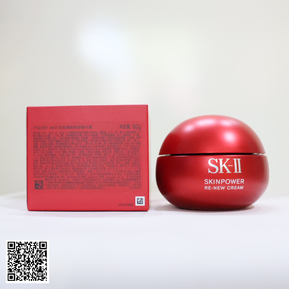 SK-II SkinPower Re-New Cream Kem Dưỡng Chống Lão Hoá Nhật Bản 80g 