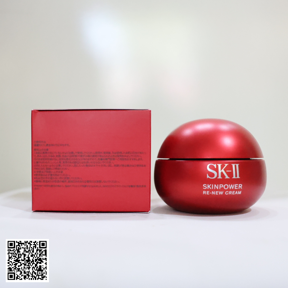 SK-II SkinPower Re-New Cream Kem Dưỡng Chống Lão Hoá Nhật Bản 80g 
