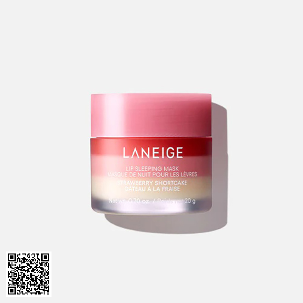 Dưỡng Môi Laneige Lip Sleeping Mask Strawberry Shortcake Từ Hàn Quốc 20g