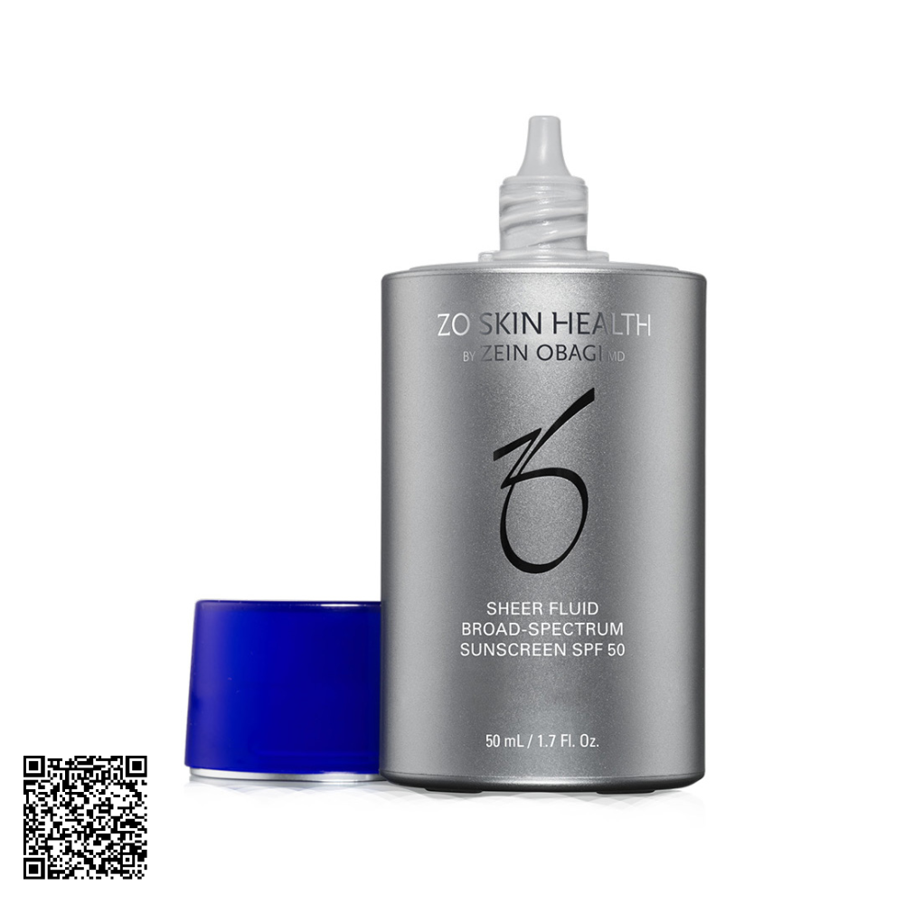 ZO® Skin Health Sheer Fluid Broad Spectrum Sunscreen SPF 50 Kem Chống Nắng Từ Mỹ 4ml x 6 Ống