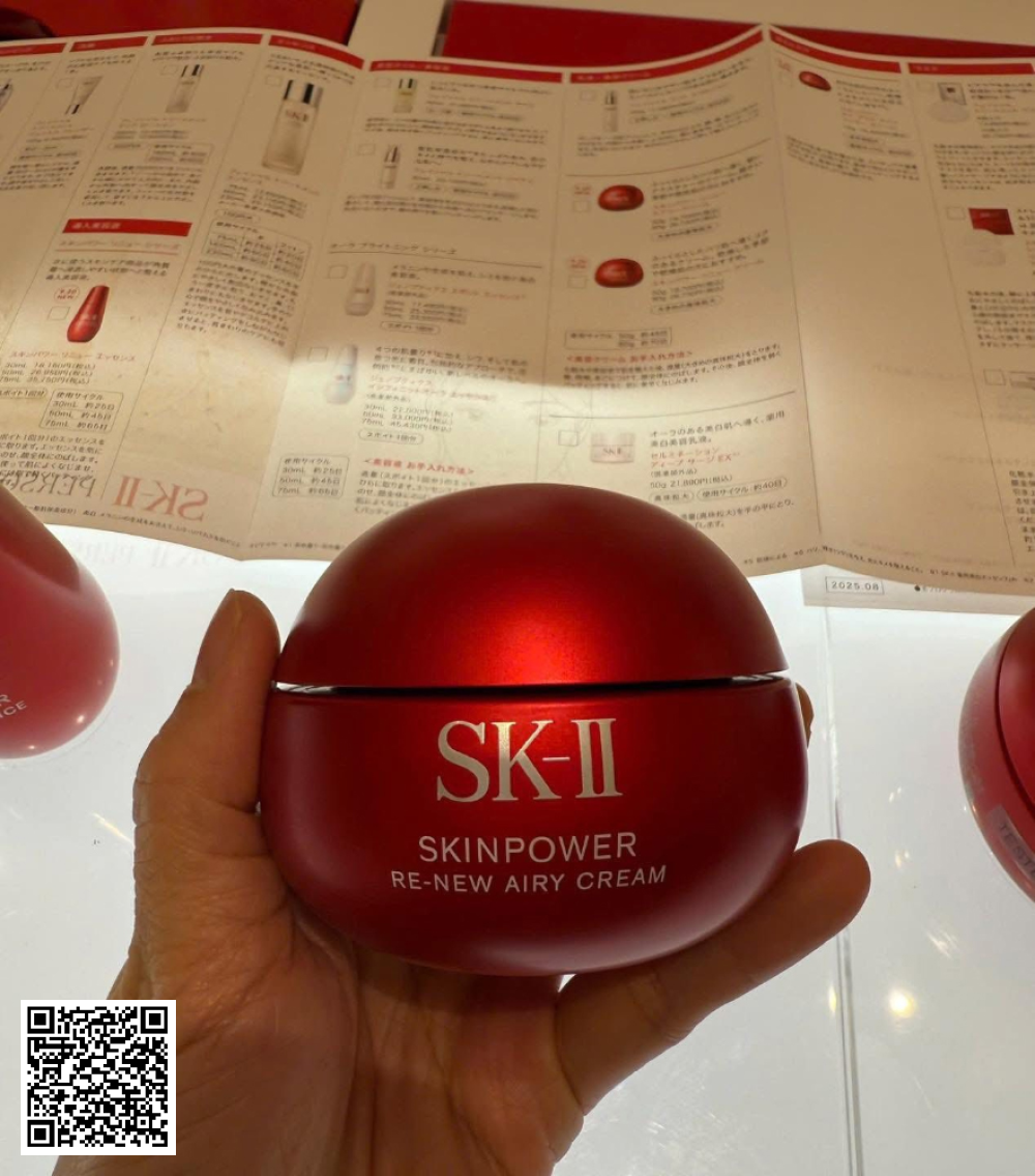 SK-II SkinPower Re-New Airy Cream - Kem Dưỡng Ẩm Chống Lão Hoá