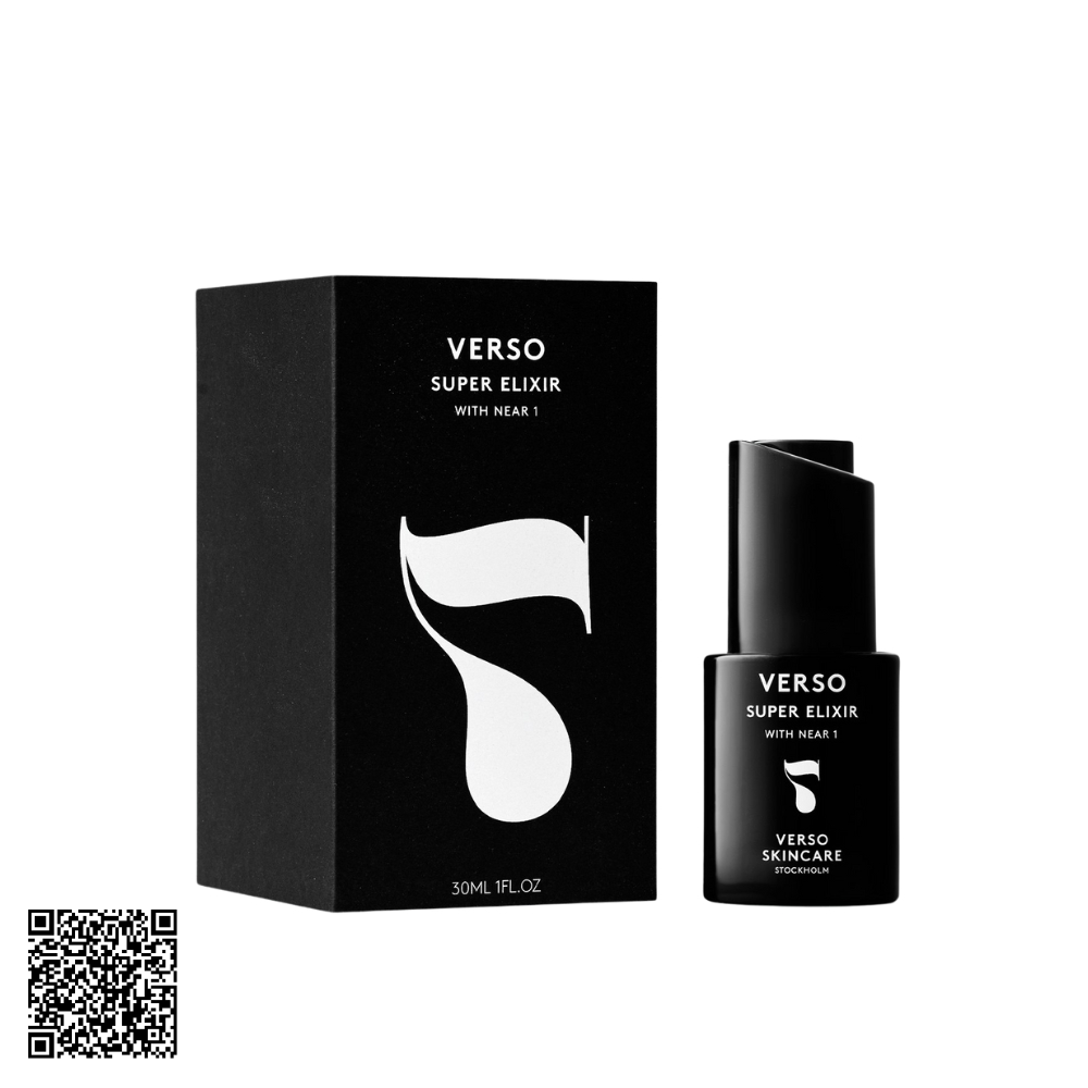 Verso Super Elixir With Near 1 Tinh Chất Làm Sáng & Làm Dịu Da Từ Thụy Điển 30ml