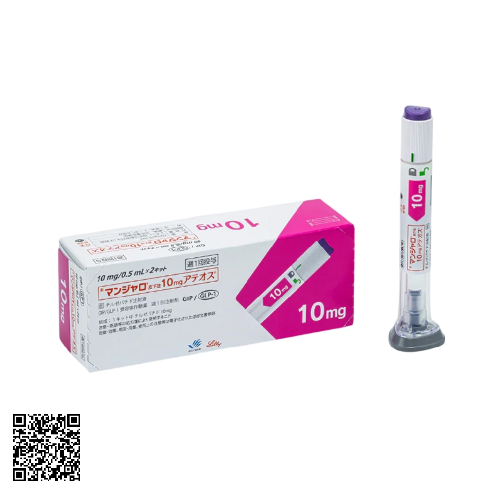 Bút Tiêm Giảm Cân Mounjaro GLP-1 Tirzepatide 10MG Từ Nhật Bản