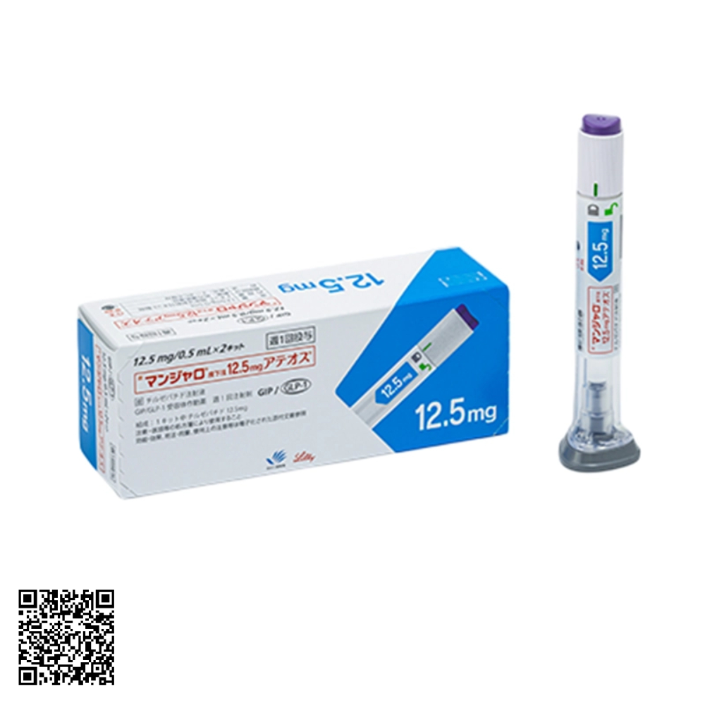 Bút Tiêm Giảm Cân Mounjaro GLP-1 Tirzepatide 12.5MG Từ Nhật Bản