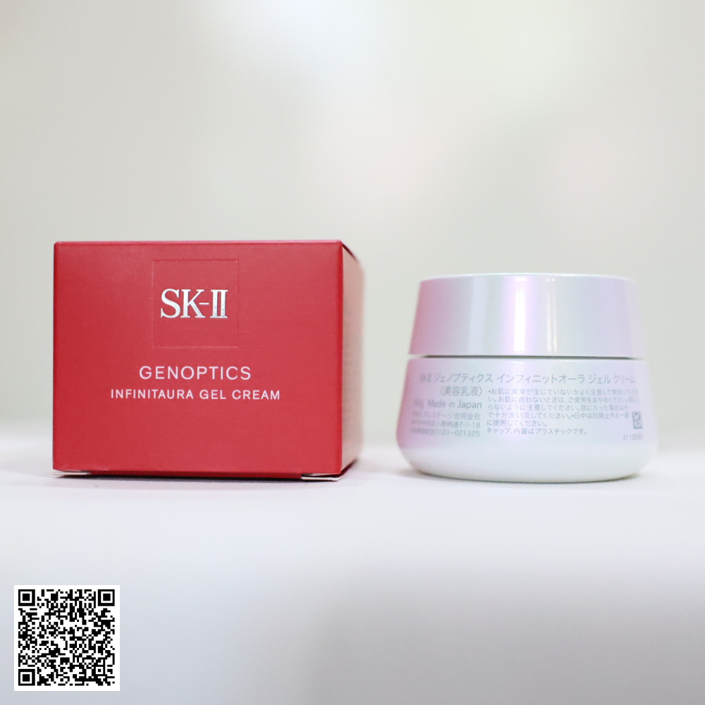 SK-II GenOptics Infinitaura Gel Cream Kem Trắng Da Dạng Gel Sk-ii  Nhật Bản 50g