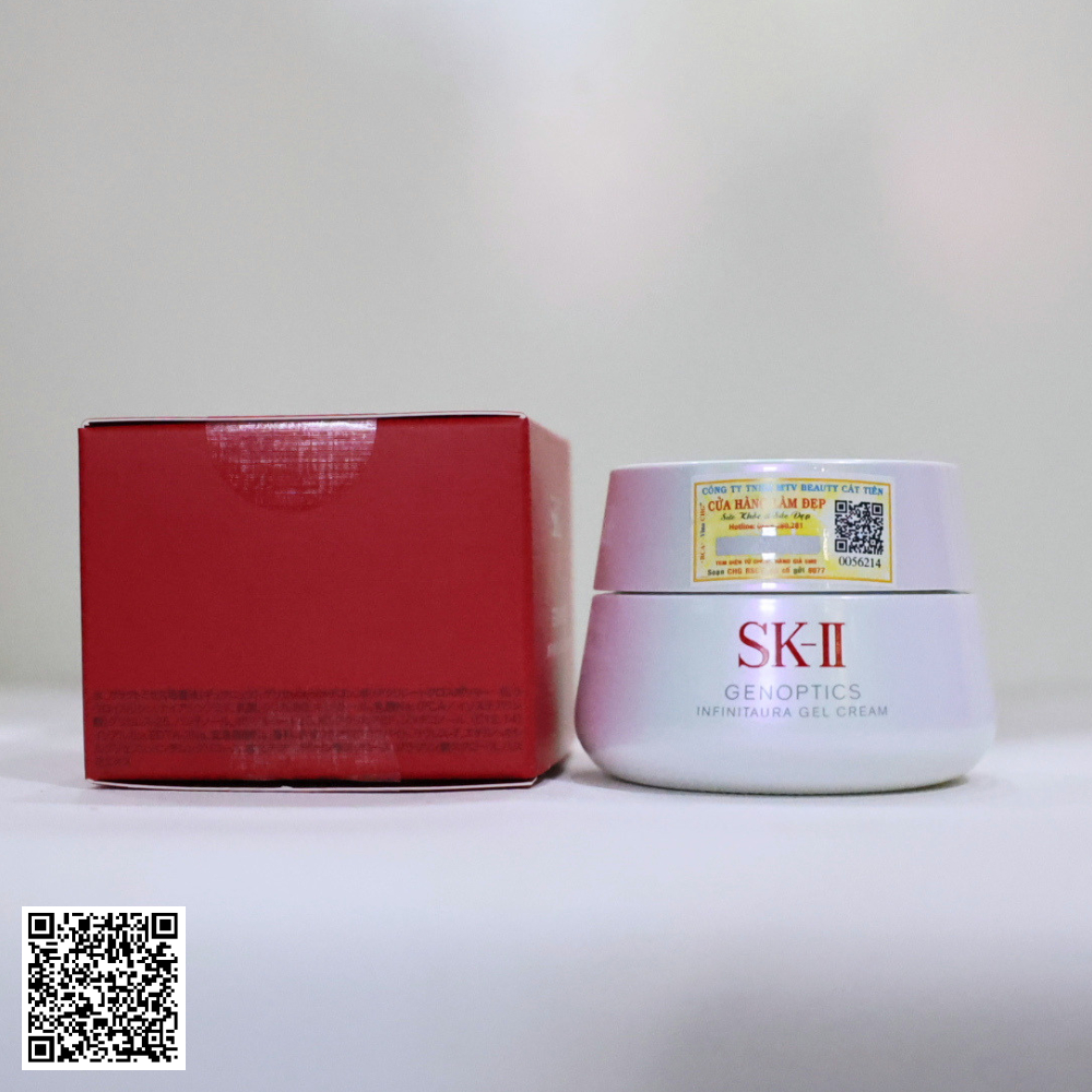 SK-II GenOptics Infinitaura Gel Cream Kem Trắng Da Dạng Gel Sk-ii  Nhật Bản 50g