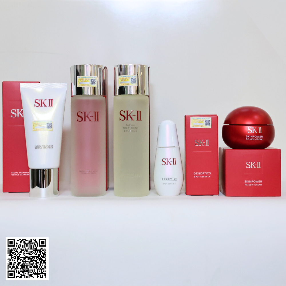 Bộ SK-II Genoptics Spot Chống Lão Hóa, Trị Nám 5 Sản Phẩm Full-size Nhật Bản