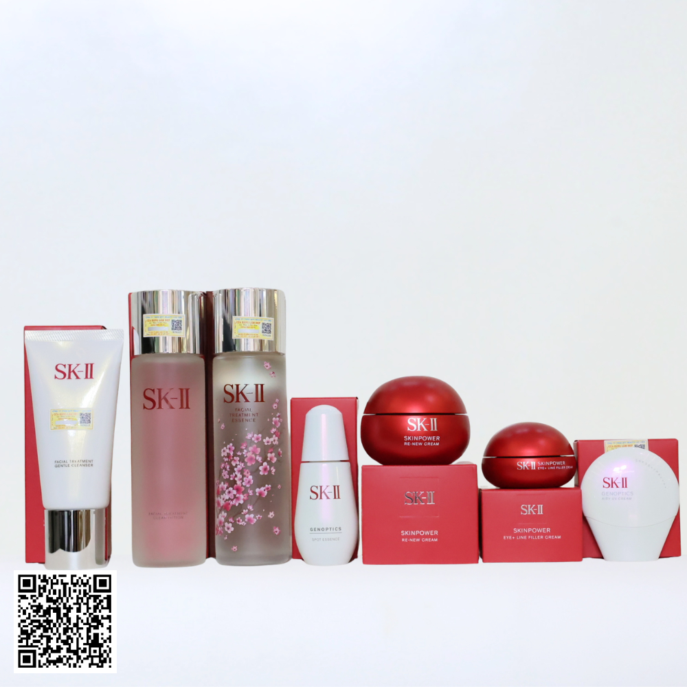 Bộ SK-II Genoptics Spot Chống Lão Hóa, Trị Nám 7 Sản Phẩm Full-size Nhật Bản