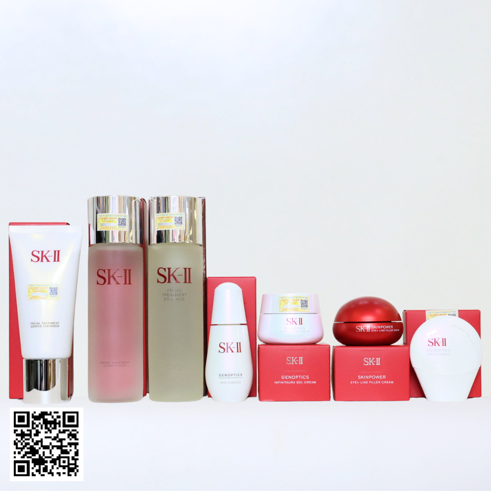 Bộ SK-II Genoptics Spot Chống Lão Hóa, Trị Nám 7 Sản Phẩm Full-size Nhật Bản