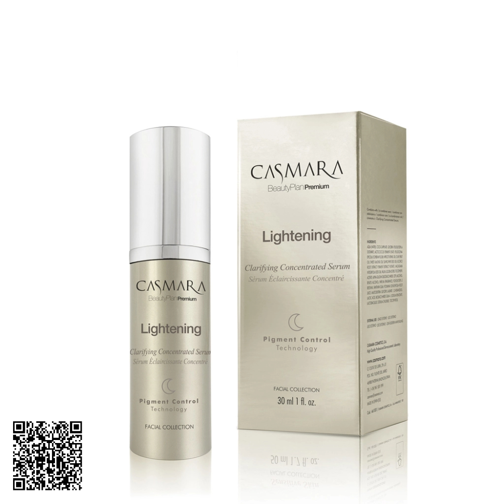 Serum Casmara Lightening Clarifying Concentrated Serum Sáng Da, Mờ Thâm Nám, Tàn Nhang Tây Ban Nha 30ml