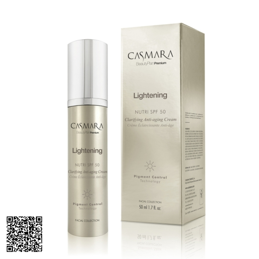 Kem Chống Nắng Casmara Lightening Clarifying Anti-Aging Cream SPF50 Tây Ban Nha 50ml