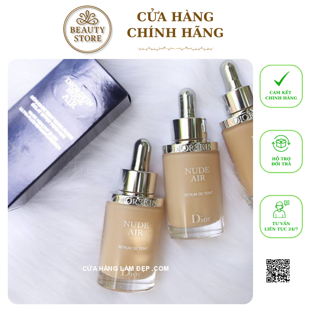 Kem Nền Dior Nude Air Serum Foundation