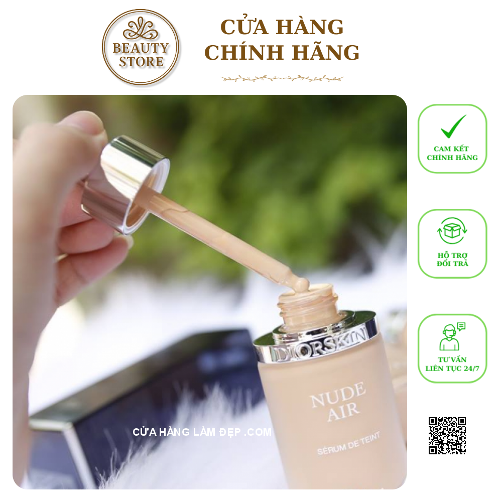 Kem Nền Dior Nude Air Serum Foundation