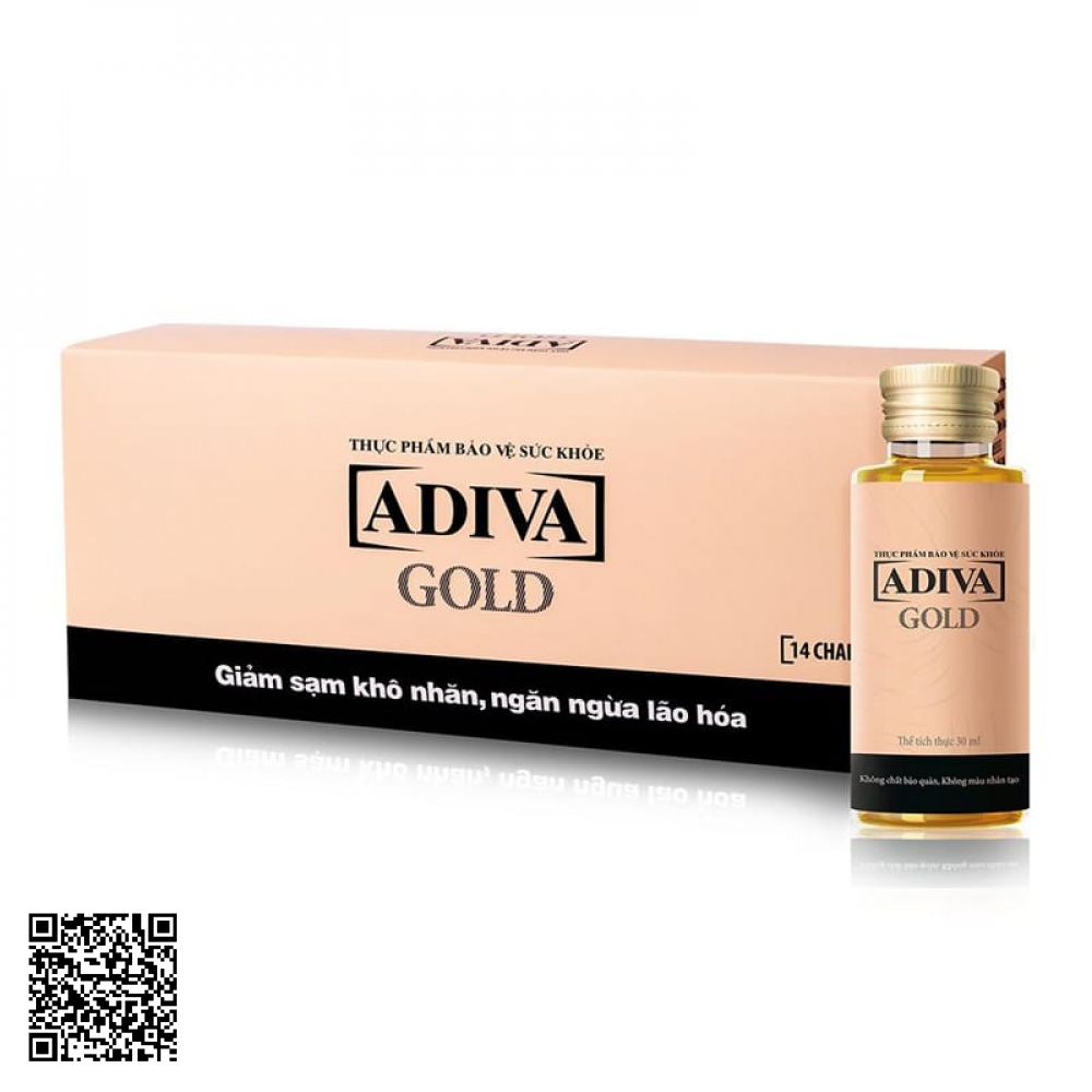 Collagen Adiva Gold Ngăn Ngừa Lão Hóa Giảm Khô Sạm Da
