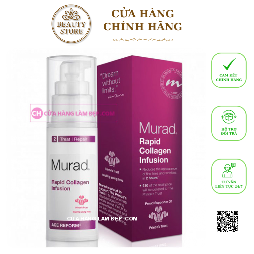 Serum Collagen Thế Hệ Mới Murad Rapid Collagen Infusion 30ml