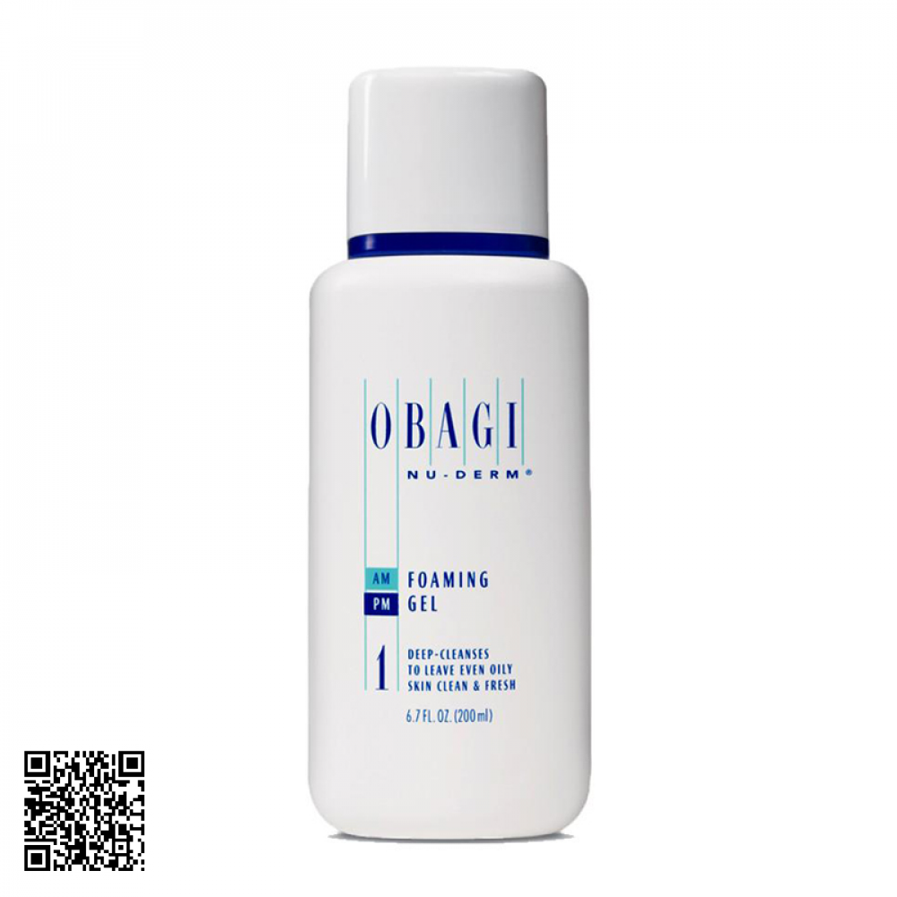 Sữa Rửa Mặt Obagi Nu-derm Foaming Gel 200ml