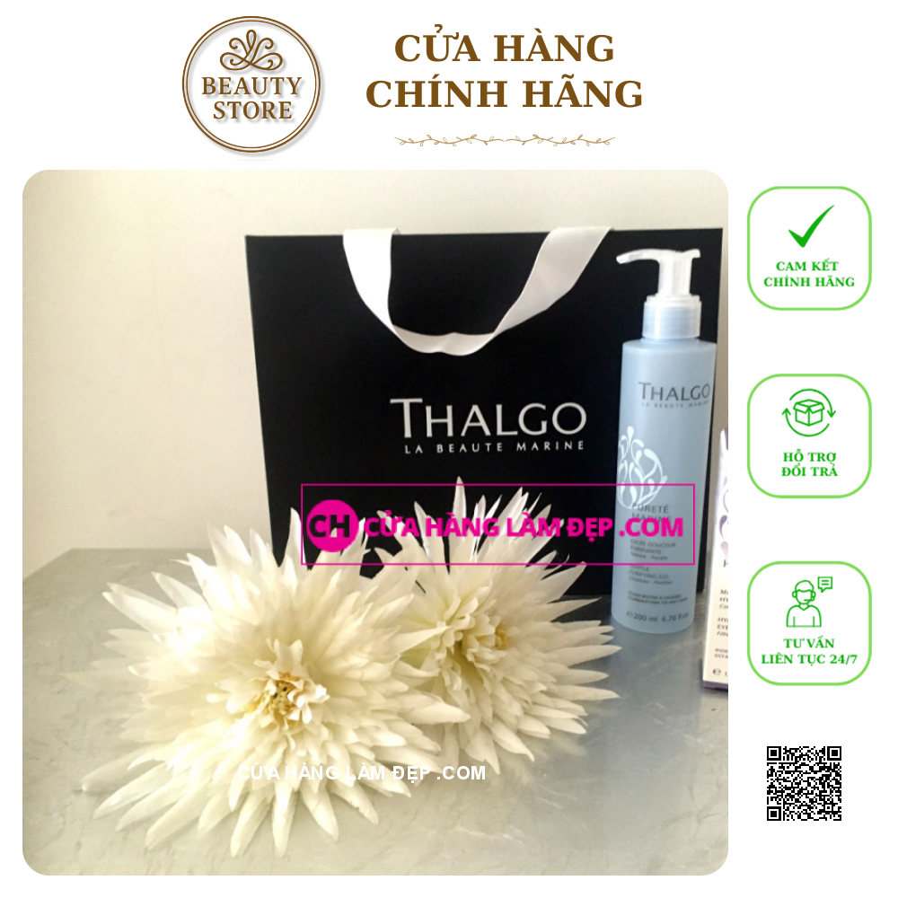 Sữa rửa mặt tẩy trang dành cho da khô Thalgo Gentle Cleansing Milk 200ml
