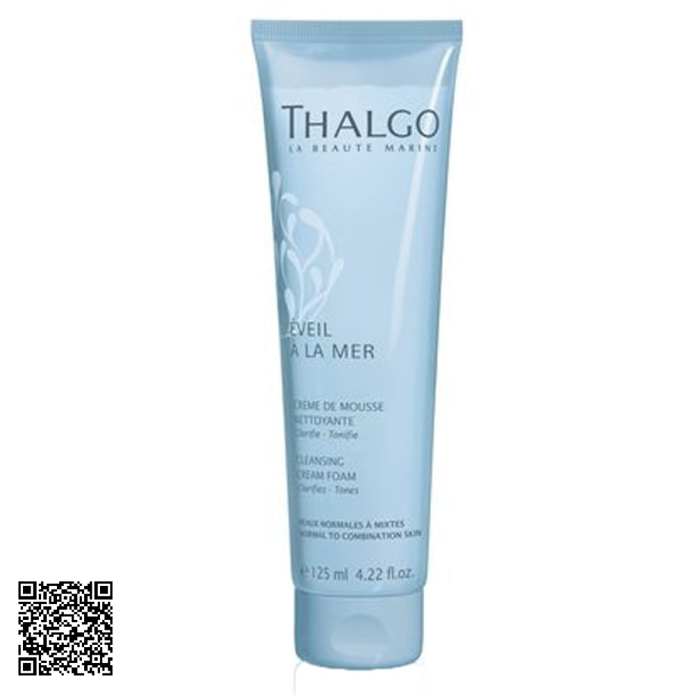 Kem Sữa Rửa Mặt Tẩy Trang Và Tạo Bột Thalgo Cleansing Cream Foam