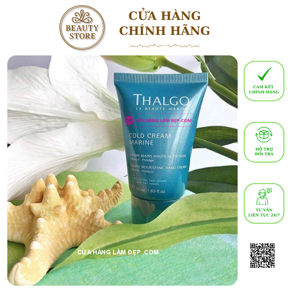 Kem Dưỡng Da Tay Thalgo Cold Cream Marine Deeply Nourishing Hand Cream