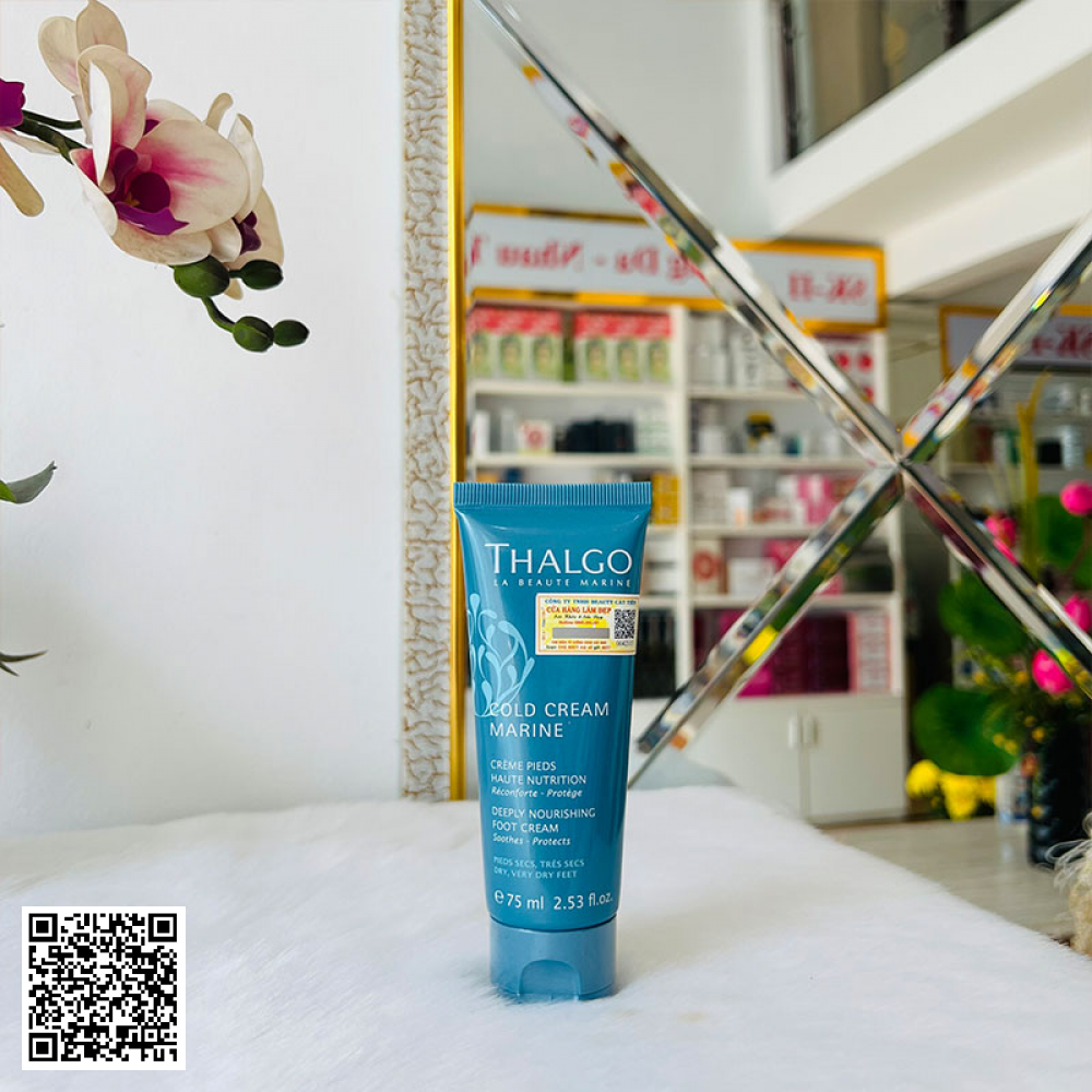 Kem Dưỡng Da Chân Thalgo Cold Cream Marine Deeply Nourishing Foot Cream