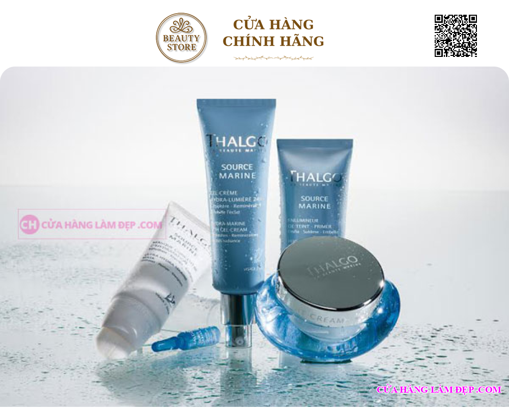 Kem Dưỡng Ẩm 24h Dạng Gel Thalgo Hydra-Marine 24H Gel Cream