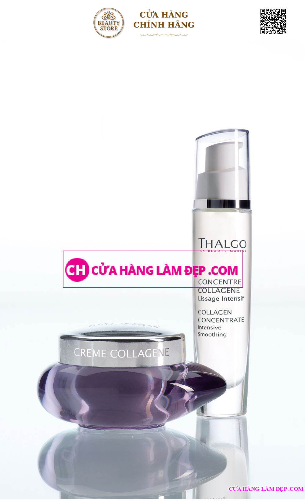 Tinh chất tái tạo tế bào, trẻ hóa và săn chắc da Thalgo Silicium Concentrate