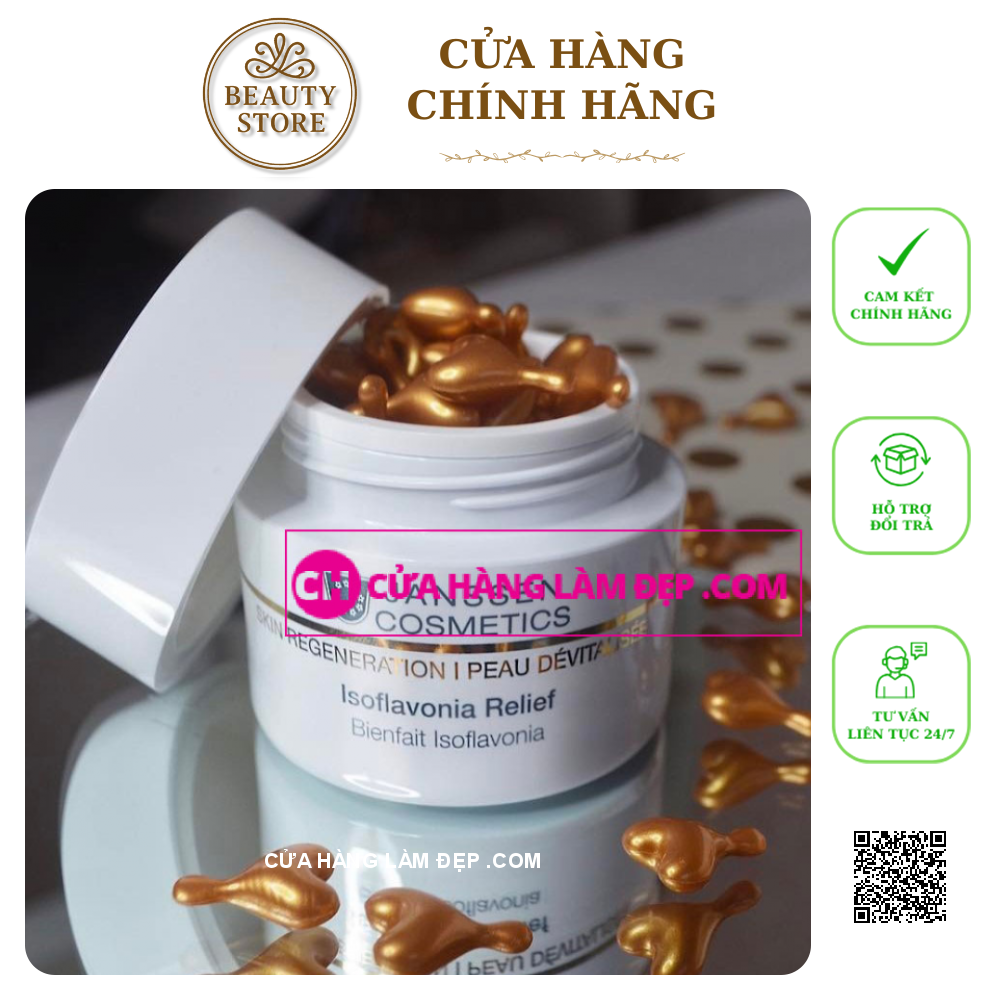 Viên Nang Tái Tạo Và Khôi Phục Tế Bào Da Janssen Skin Regeneration Isoflavonia Relief