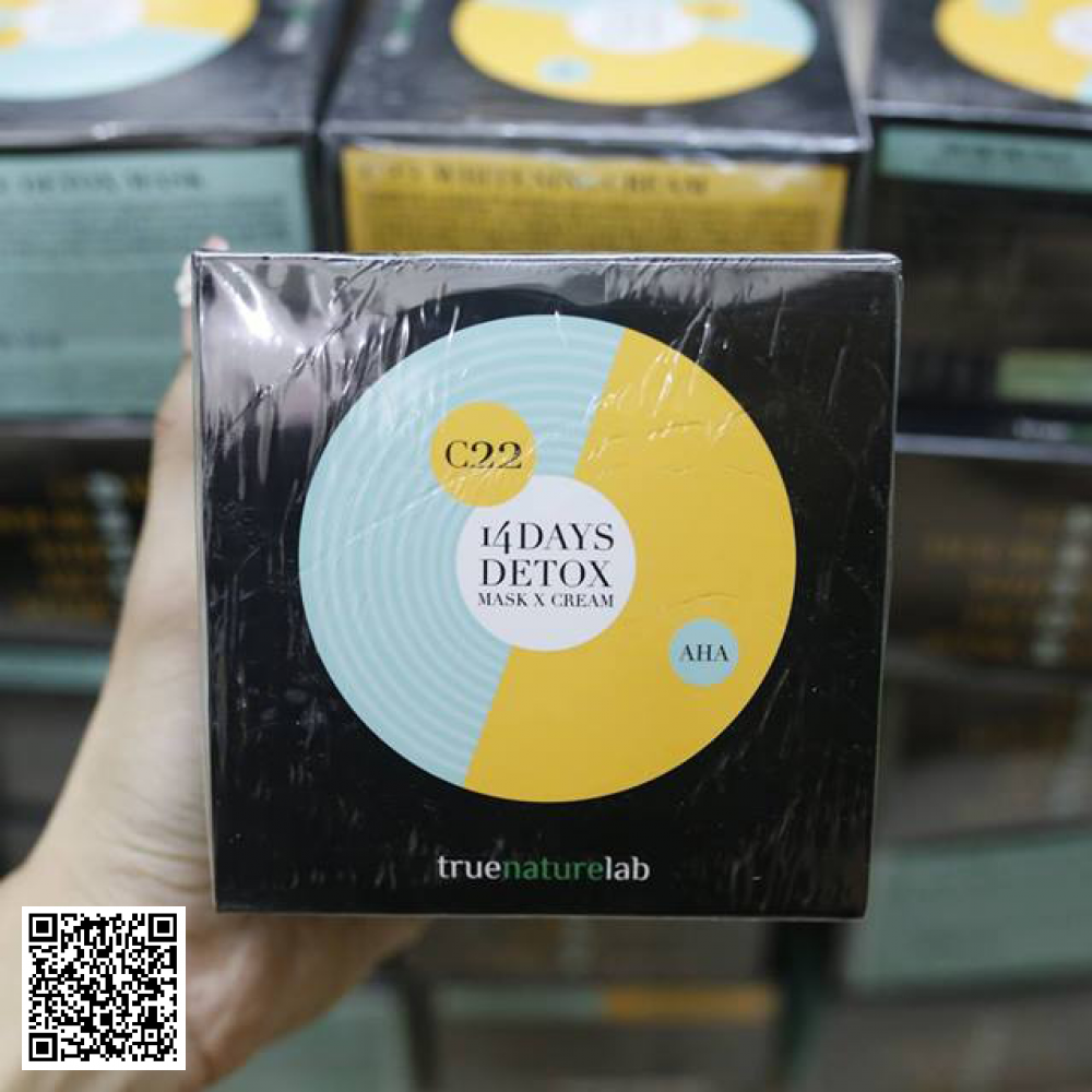 Mặt Nạ Sủi Bọt 14 Days Double Whitening Detox Mask X Cream