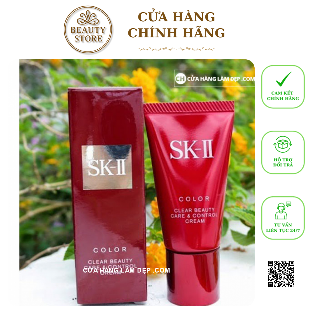 Kem Lót Trang Điểm SK-II Clear Beauty Care & Control Cream