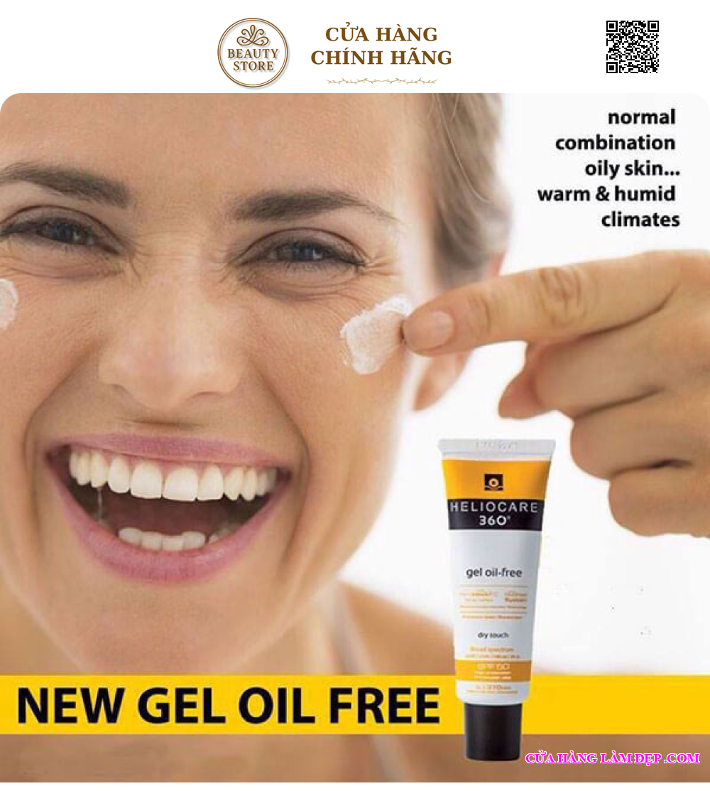 Kem Chống Nắng Heliocare 360 Gel Oil-Free SPF50