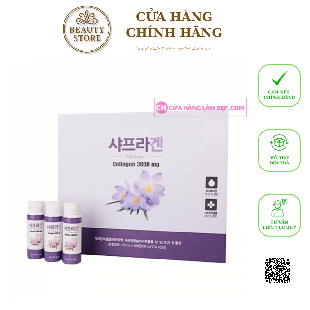 Nước Uống Làm Đẹp Saffon Collagen Hàn Quốc 3000mg
