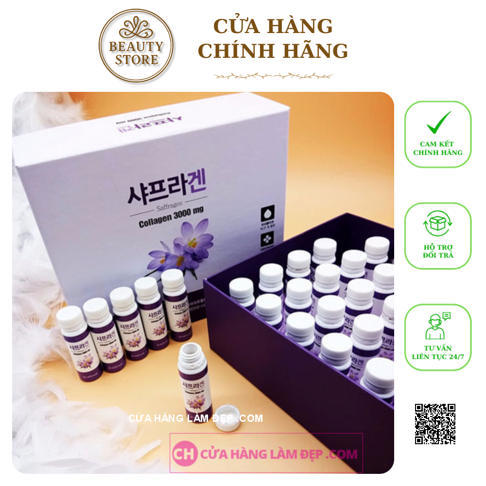 Nước Uống Làm Đẹp Saffon Collagen Hàn Quốc 3000mg