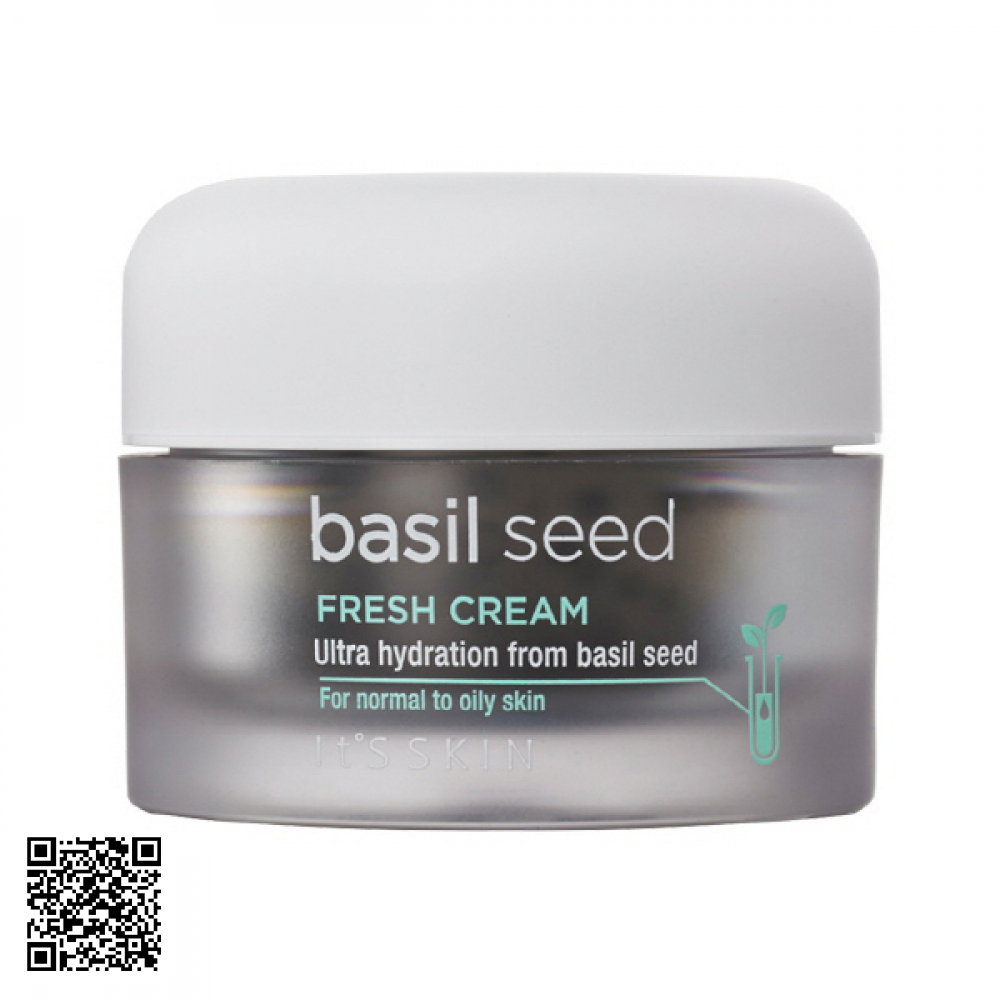 Kem Dưỡng Da It's Skin Basil Seed Fresh Cream