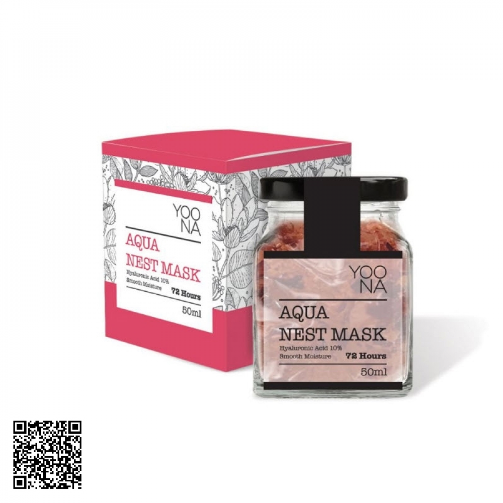 Mặt Nạ Yến Tươi Yoona Aqua Nest Mask Genie Hàn Quốc