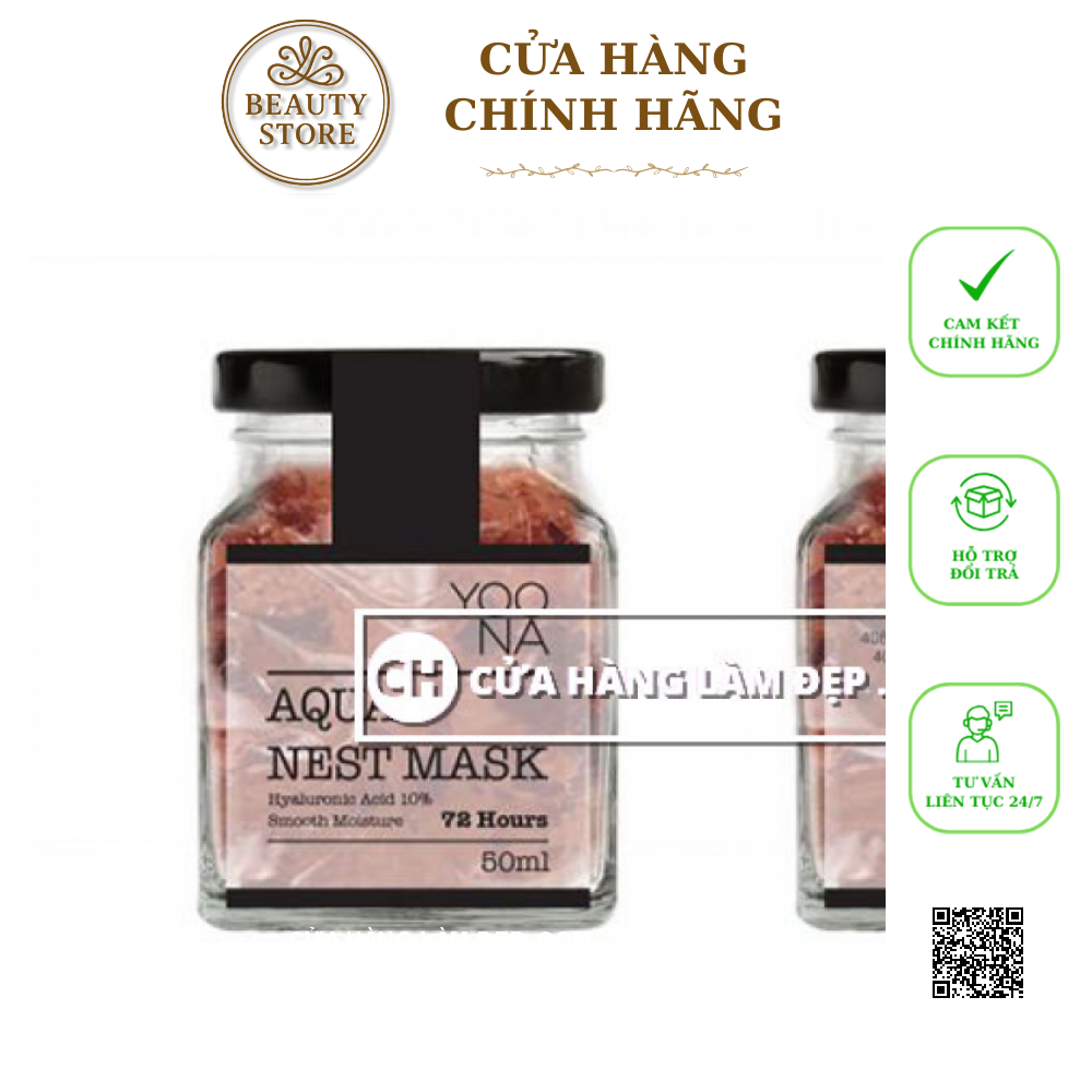 Mặt Nạ Yến Tươi Yoona Aqua Nest Mask Genie Hàn Quốc