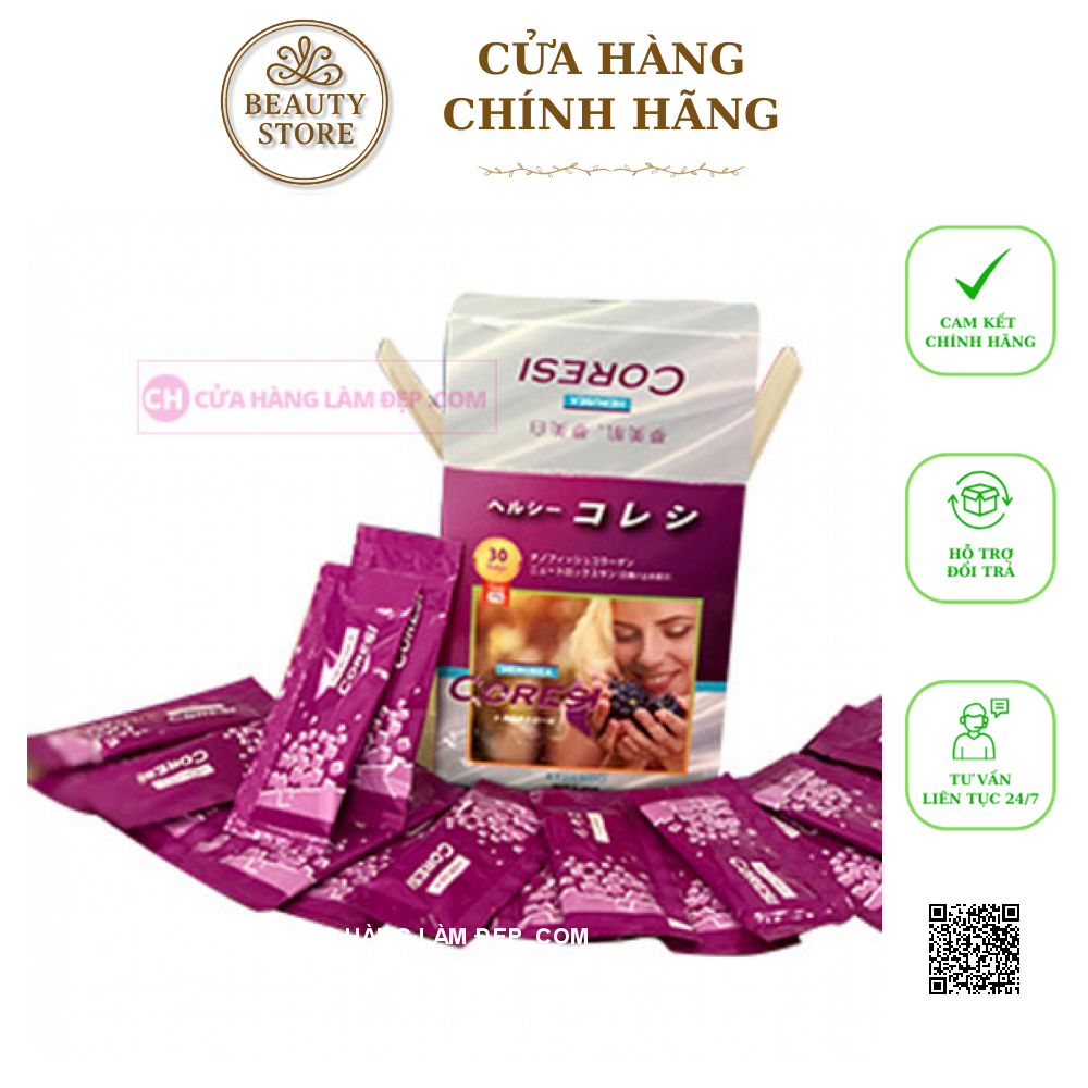Nước Uống Trắng Da Chống Nắng Collagen Silk Coresi Herusea